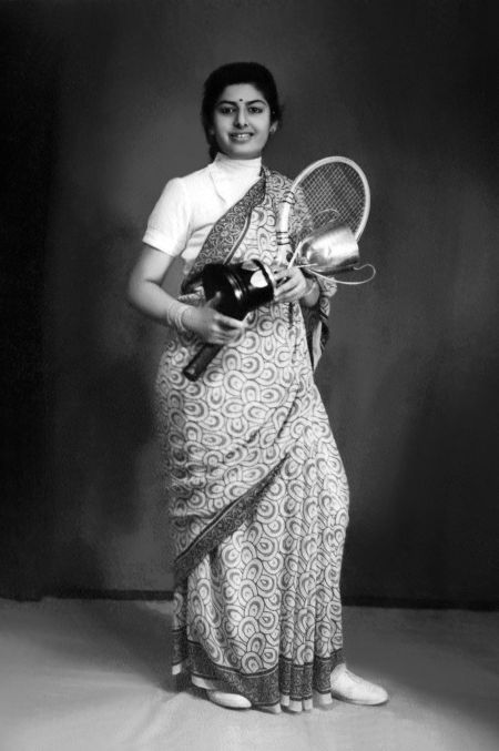 Tara with trophy