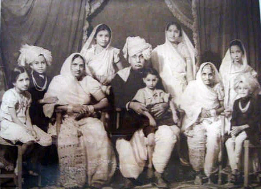Vanaji's Family Portrait, 1942