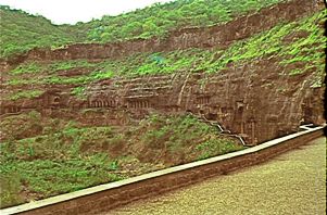 Ajanta caves, 1950 © John Cool.