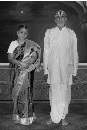 Patti and thatha in their golden years in the 1980s.