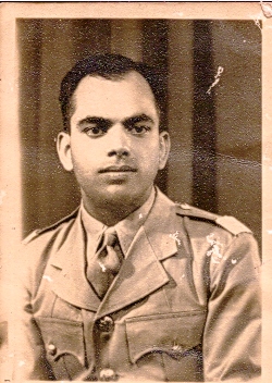 Premnath in Army uniform Premnath in Army uniform
