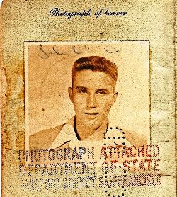 John Cool passport, 1947