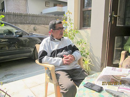 At home in Gurgaon 2014