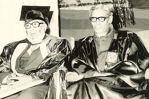 Dr. Salam and Prof. Bhatla