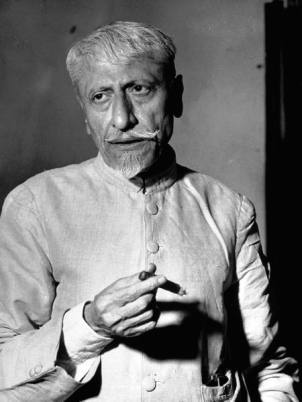 Maulana Azad in his later years.